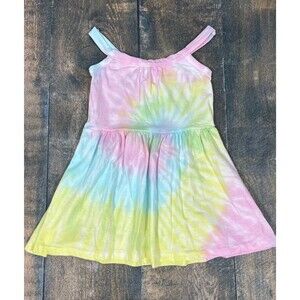 Dreamsicle Kids Girls Size Large Pastel Tie Dye Tunic Top!